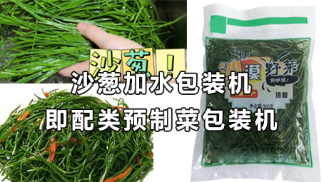 【預制菜系列6】即配類預制菜-沙蔥包裝機