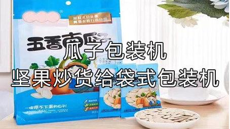 【休閑食品系列6】瓜子包裝機